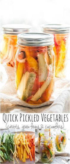 Quick Pickled Vegetables