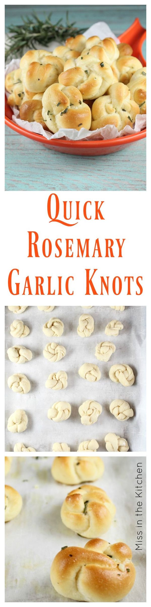 Quick Rosemary Garlic Knots