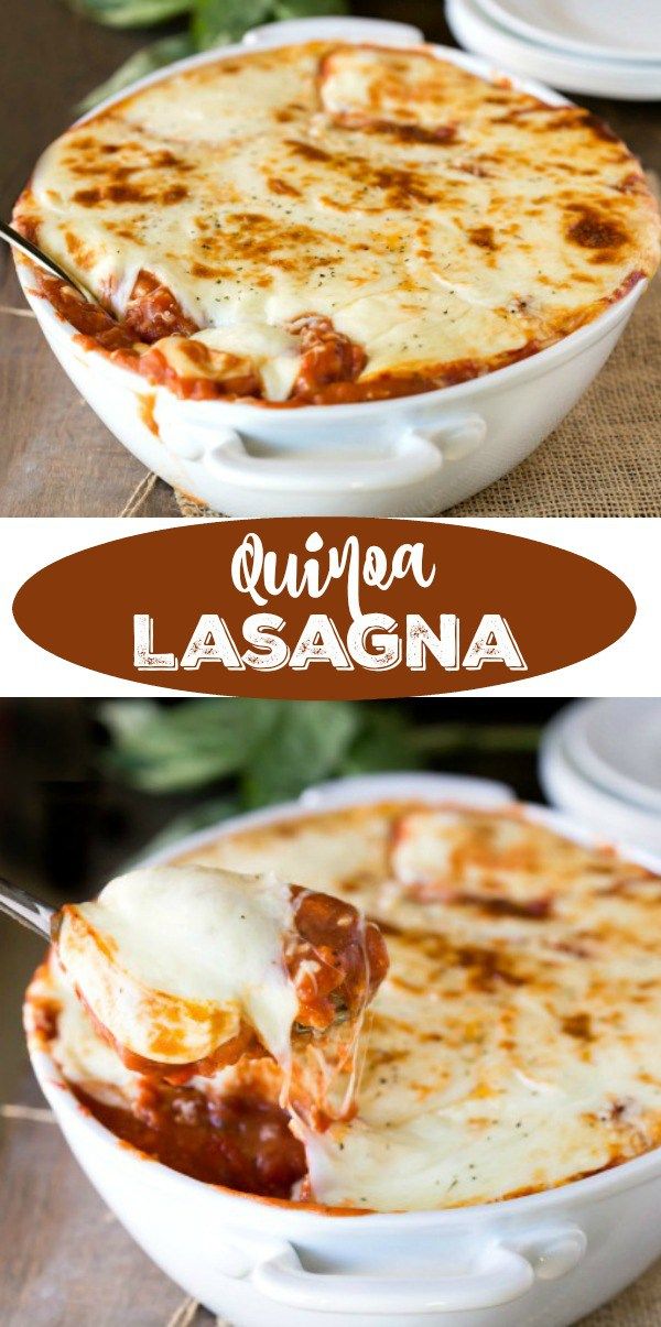 Quinoa Lasagna