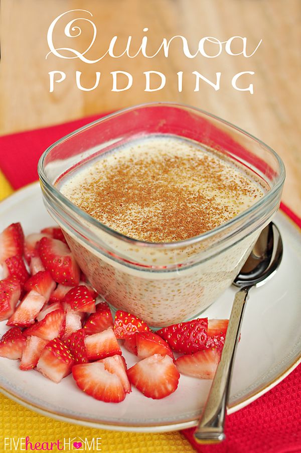 Quinoa Pudding (with Maple Syrup & Coconut Milk