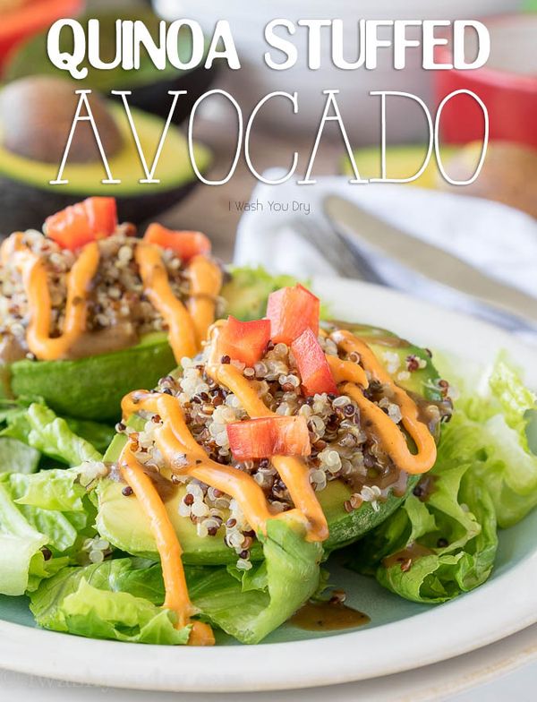 Quinoa Stuffed Avocado