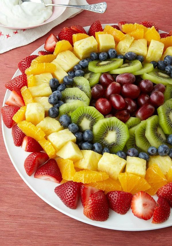 Radiante ensalada de frutas