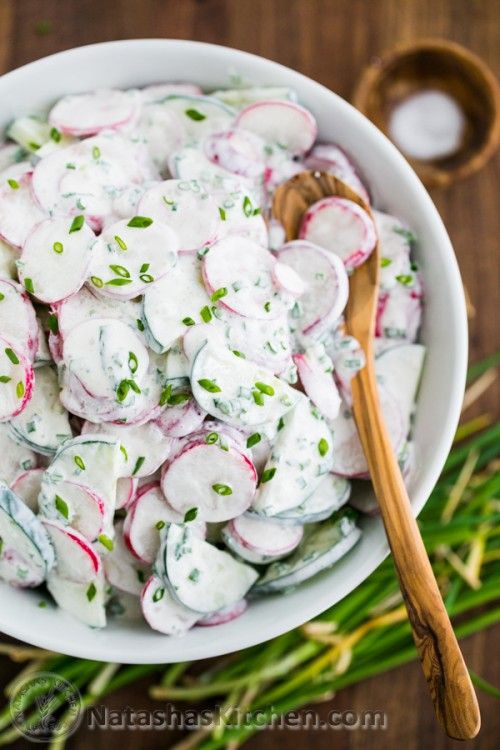 Radish and Cucumber Salad