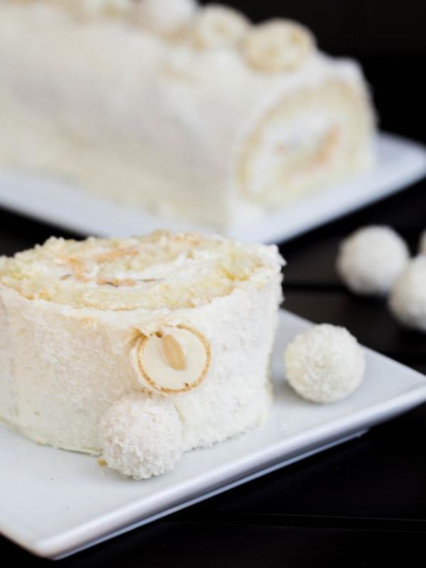 Raffaello Cake Roll