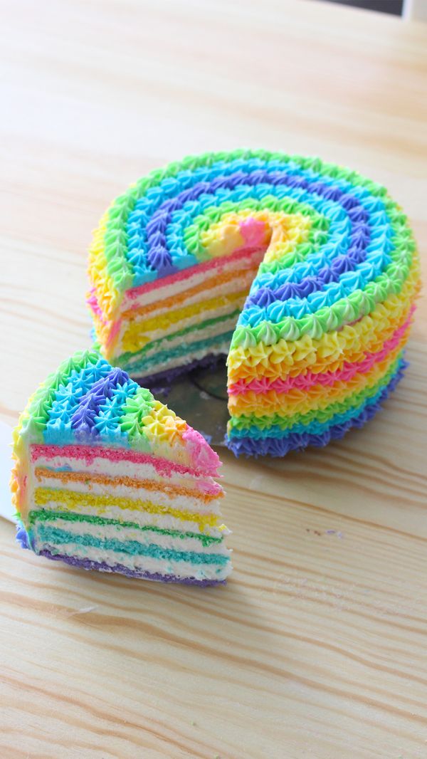 Rainbow Cake