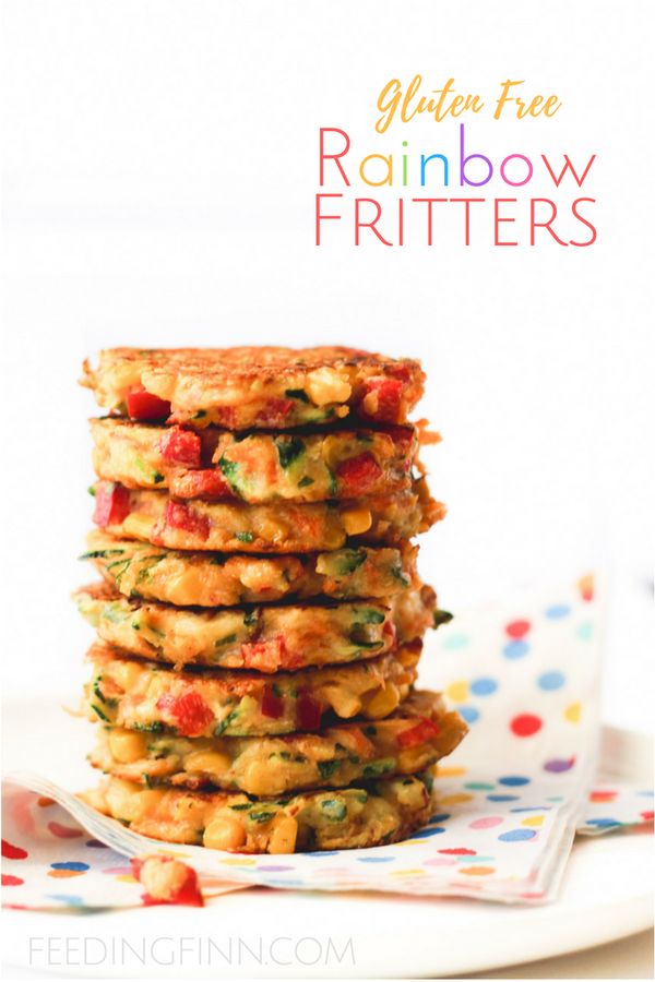 Rainbow Fritters