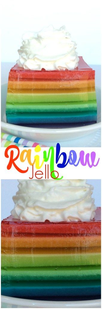 Rainbow Jello