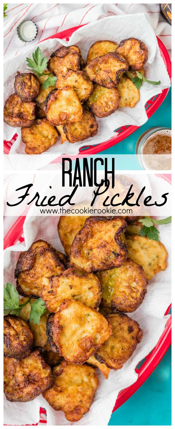 Ranch Fried Pickles