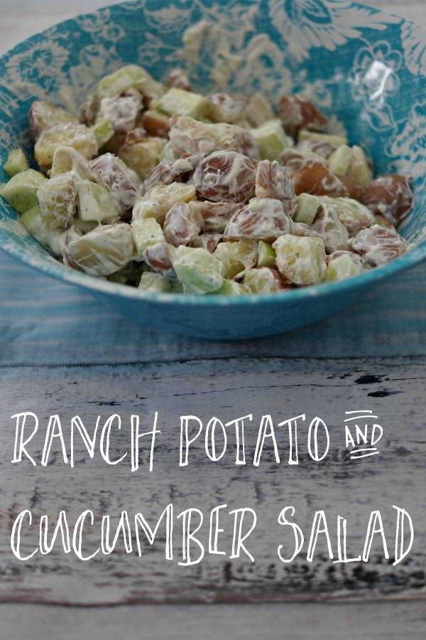 Ranch Potato and Cucumber Salad