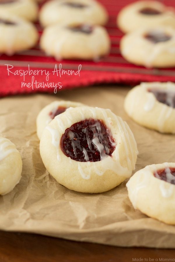 Raspberry Almond Meltaways