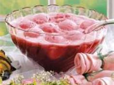 Raspberry Champagne Punch