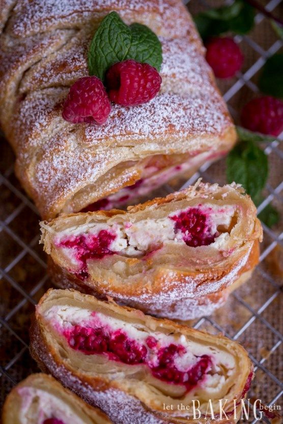 Raspberry Cheesecake Danish