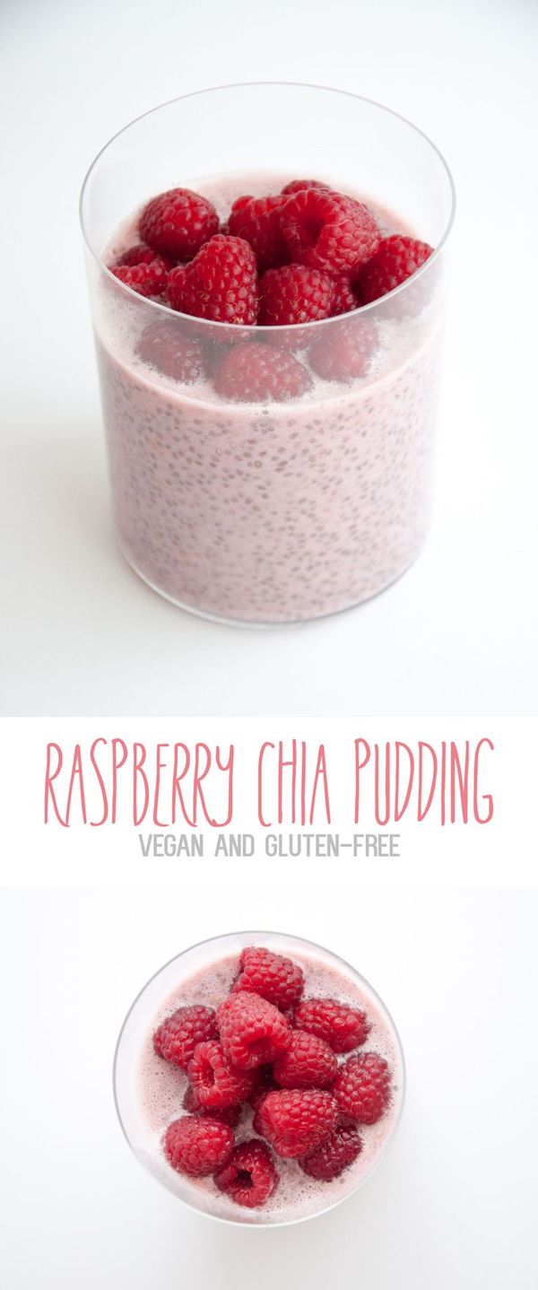 Raspberry Chia Pudding