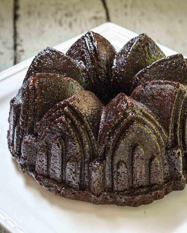 Raspberry Chocolate Pound Cake