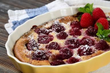 Raspberry Clafouti Recipe with an Amazingly Simple Twist