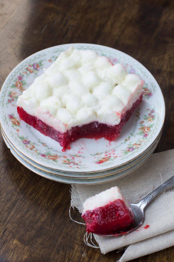 Raspberry Jello Salad