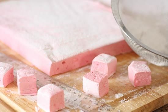 Raspberry Lemonade Marshmallows