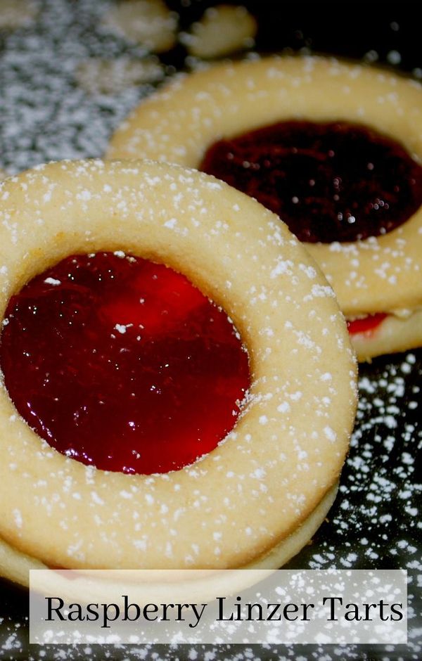 Raspberry Linzer Tarts