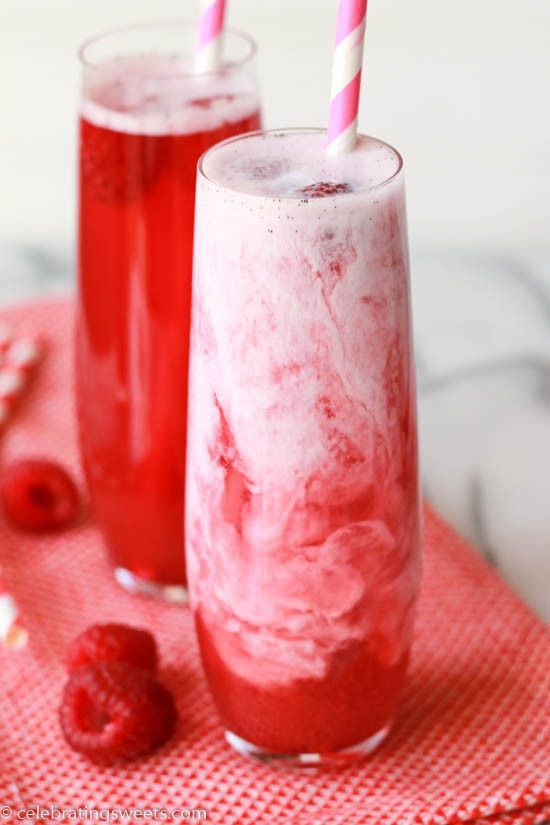 Raspberry Vanilla Soda