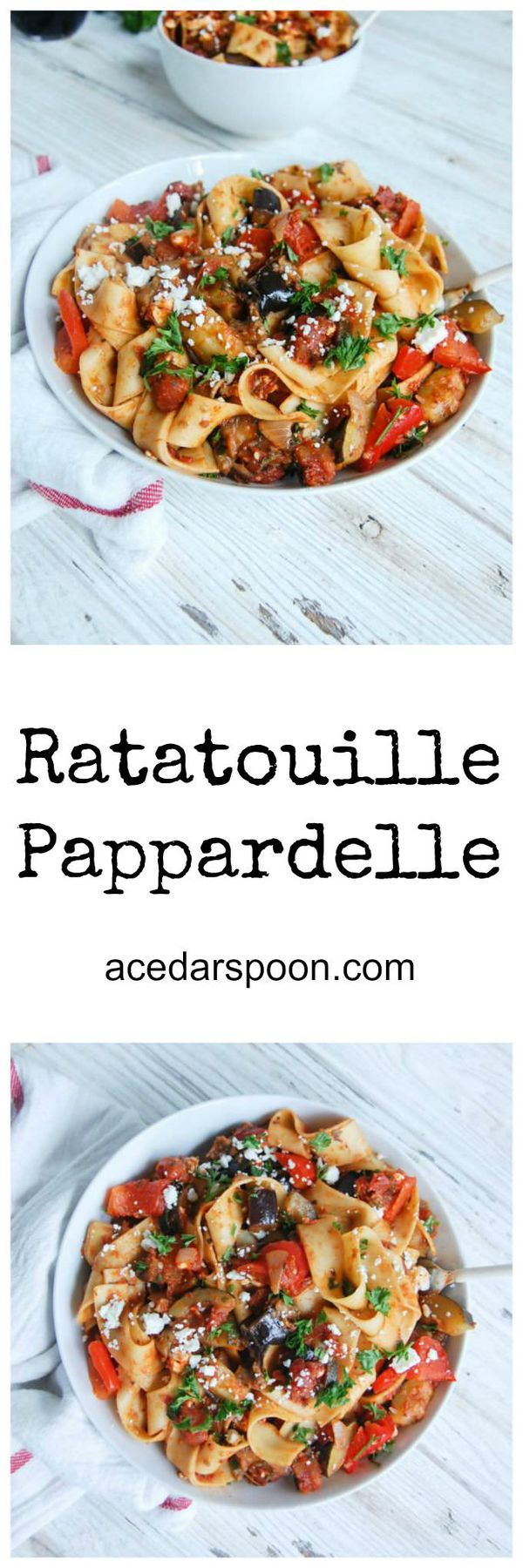 Ratatouille Pappardelle