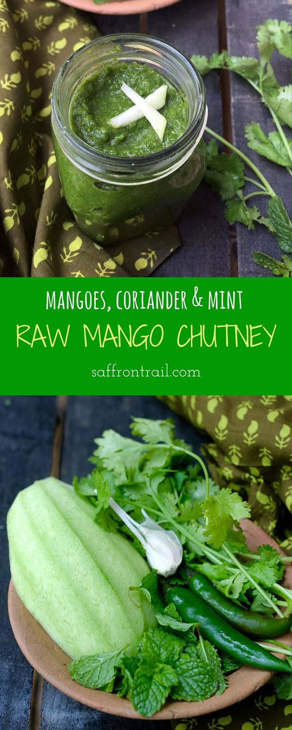 Raw Mango Green Chutney