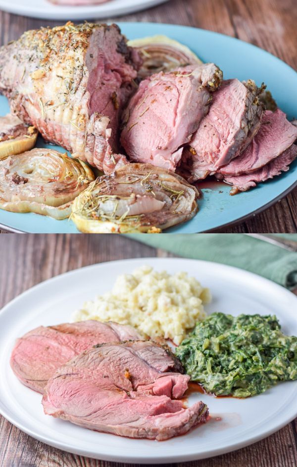 Really Lovely Roasted Boneless Leg of Lamb