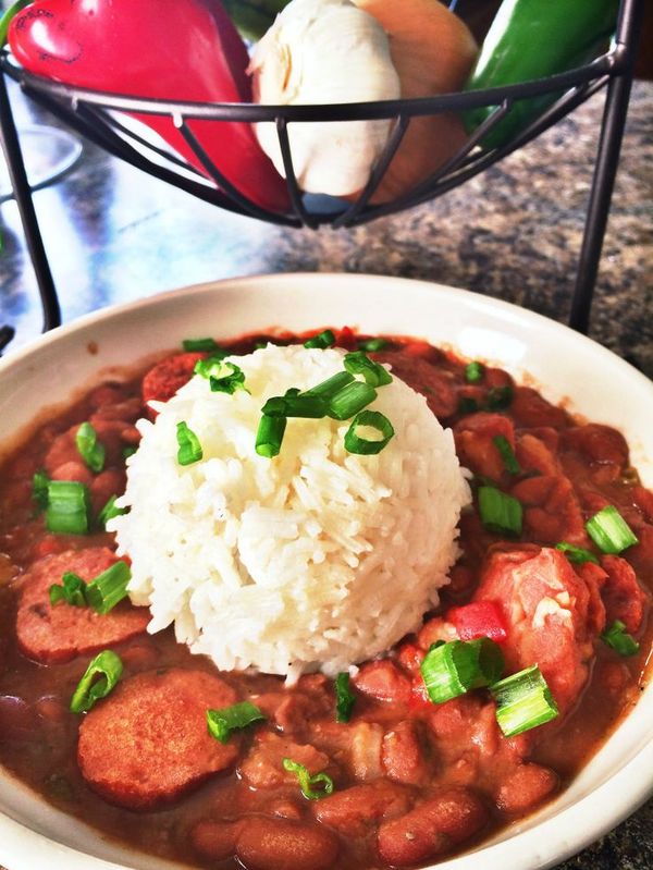 Red Beans and Rice with Sausage