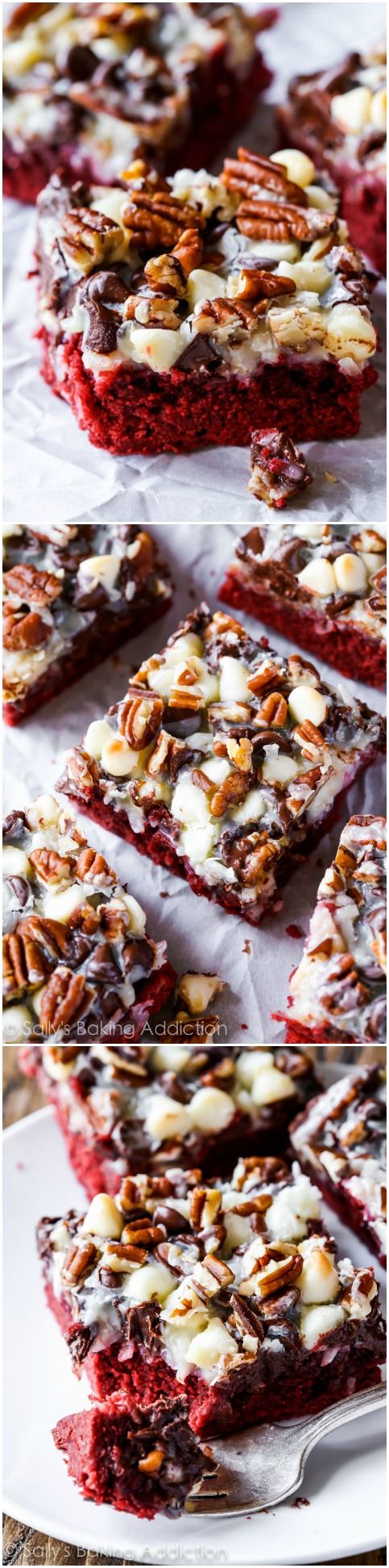 Red Velvet Seven Layer Bars