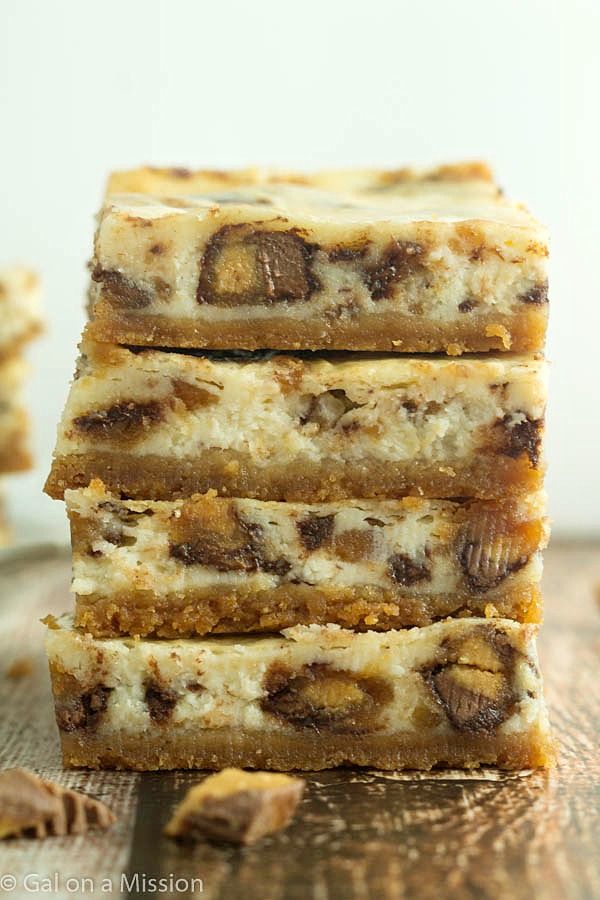 Reese's Cheesecake Bars