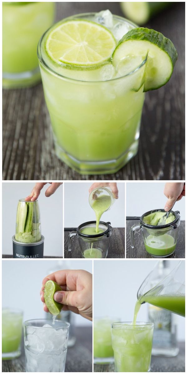 Refreshing Cucumber Lime Margaritas