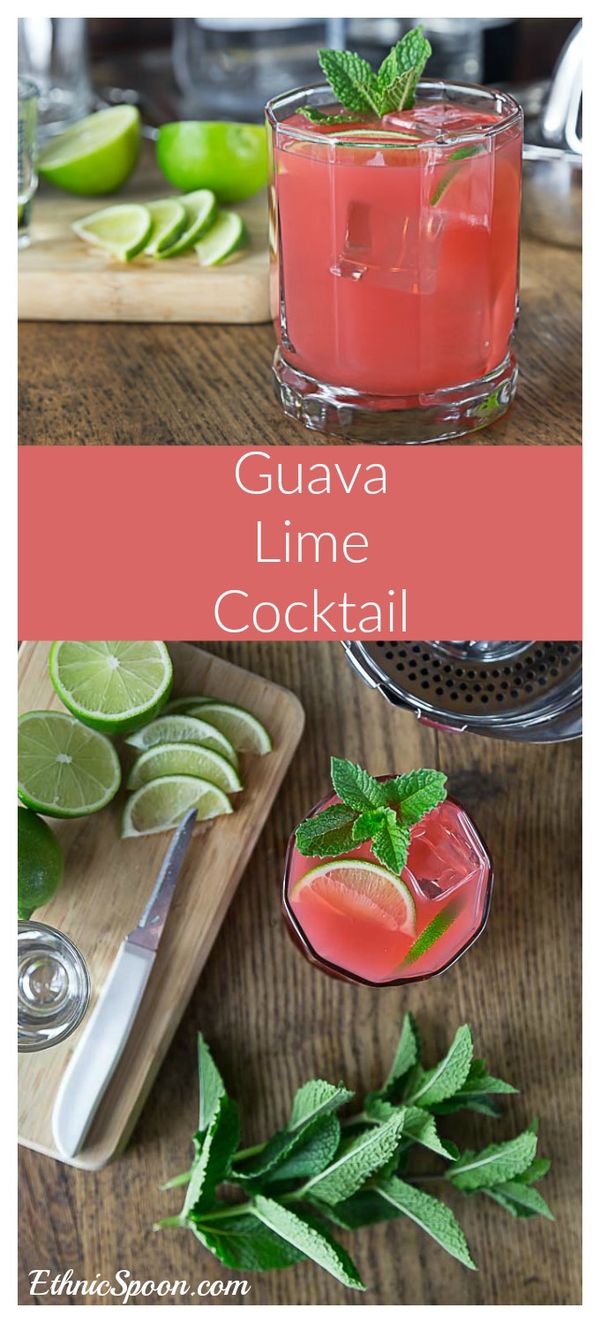 Refreshing Guava Cocktail