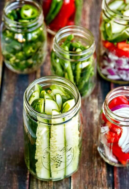 Refrigerator Pickles #WhatsHotNow