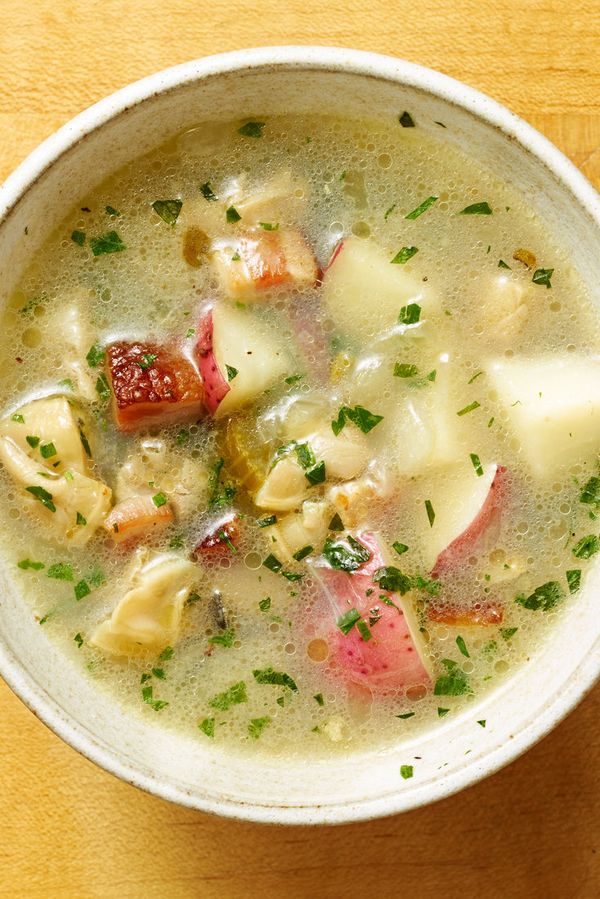 Rhode Island Clam Chowder