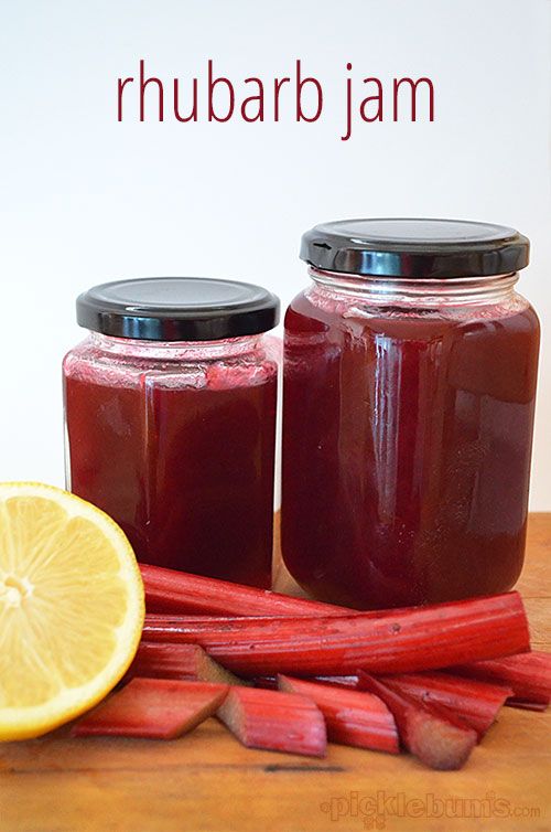 Rhubarb Jam