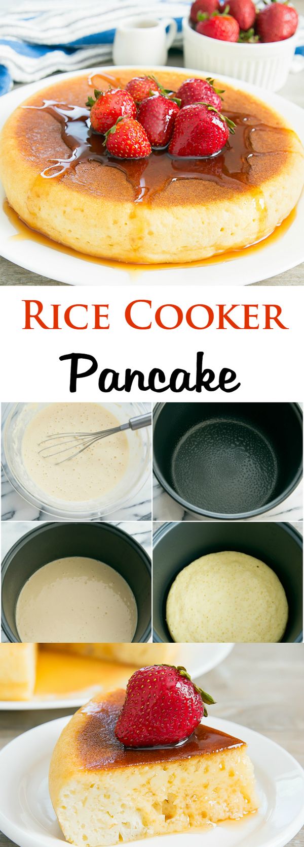 Rice Cooker Pancake