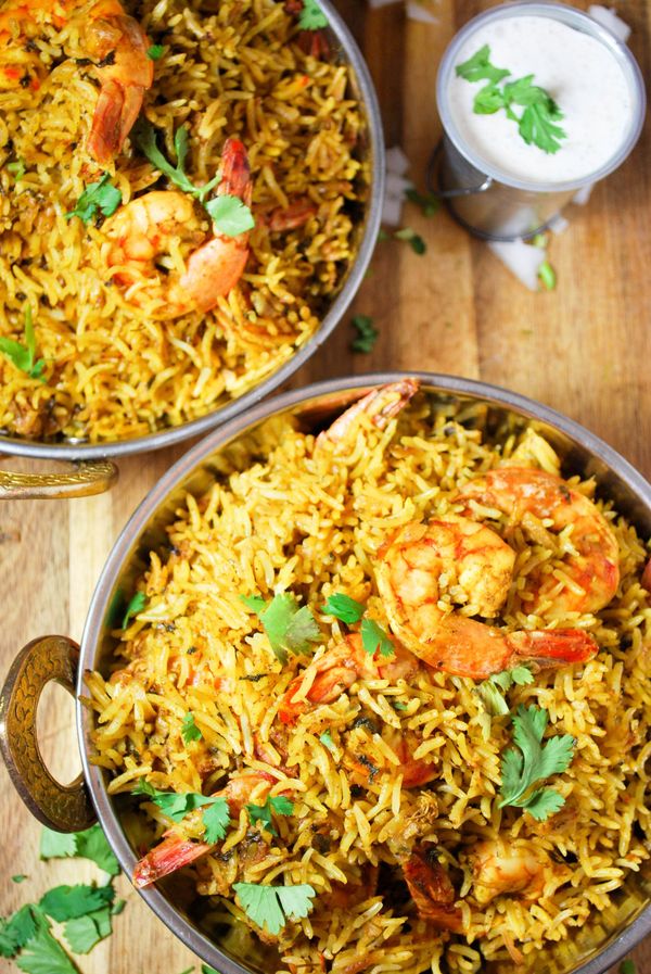 Rice Cooker Shrimp (Prawn Biryani