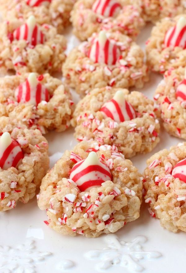 Rice Krispies® Peppermint Blossoms