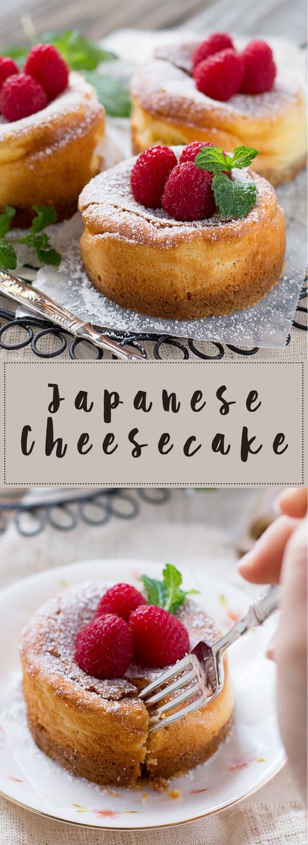 Rich & Creamy Japanese Baked Cheesecake