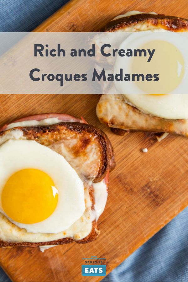 Rich and Creamy Croques Madames