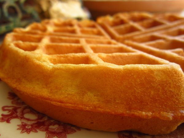 Rich Buttermilk Waffles