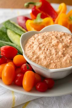 Ridiculously Easy Roasted Red Pepper Dip