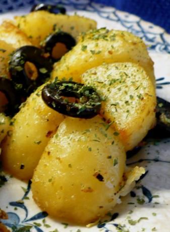 Roast Potatoes With Olives