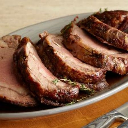 Roast Prime Rib with Thyme au Jus (Bobby Flay