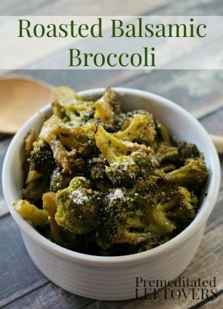 Roasted Balsamic Broccoli