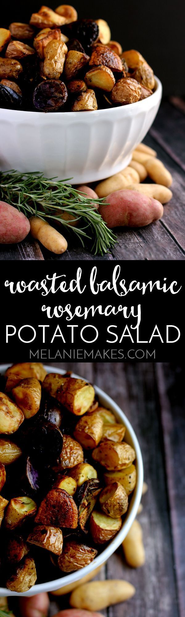 Roasted Balsamic Rosemary Potato Salad