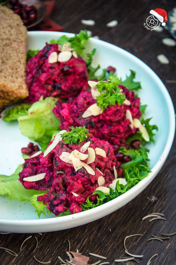 Roasted Beet Potato Holiday Salad | Video