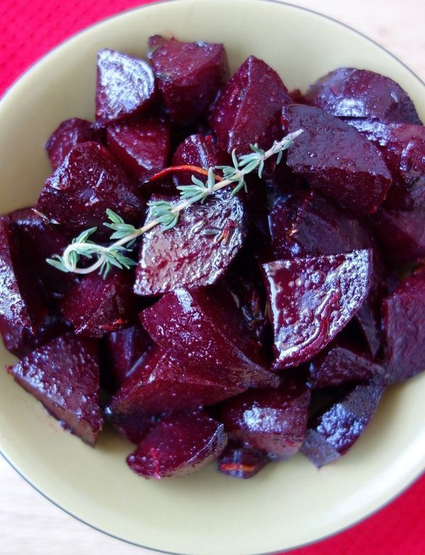 Roasted Beets with Orange Balsamic Reduction (Paleo, AIP