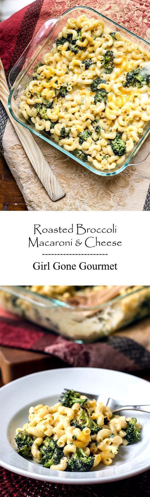 Roasted Broccoli Macaroni & Cheese