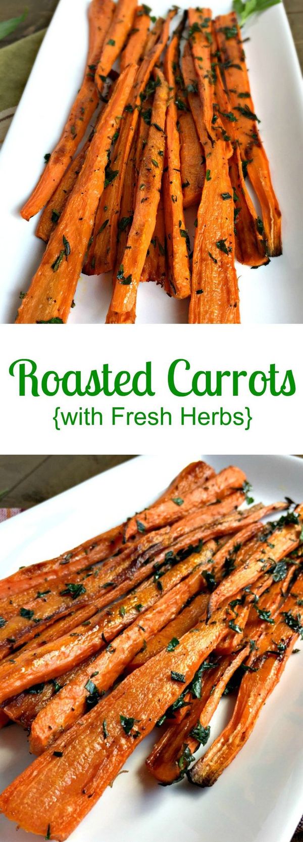 Roasted Carrots with Fresh Herbs