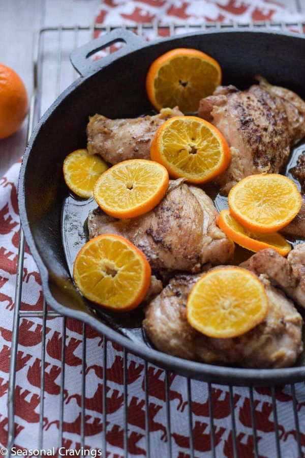 Roasted Clementine Five Spice Chicken